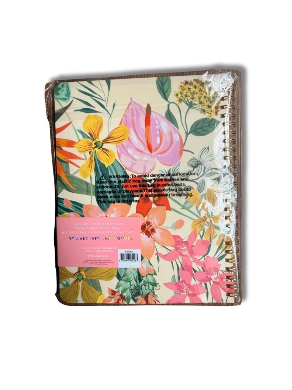 ban.do Rough Draft Mini Notebook – Floral - Picture 2 of 2